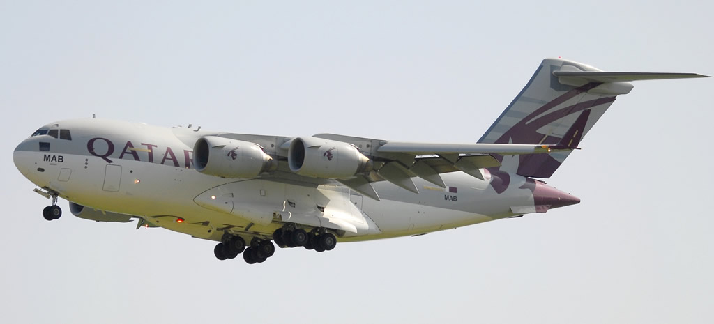 C-17A of the Qatar Emiri Air Force, Registration A7-MAB